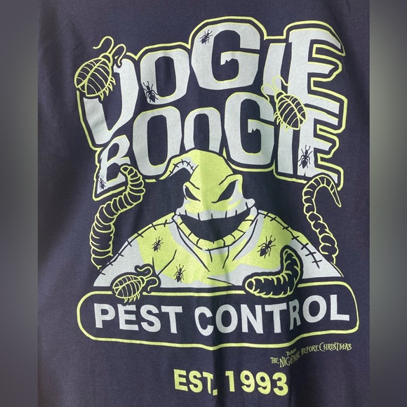 ShopDisney T-Shirt Unisex Size Small Oogie Boogie Nightmare Before Christmas - Picture 2 of 5